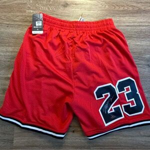 NBA Red Athletic Men's Shorts with Number 23 Brand New